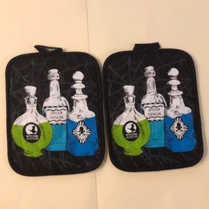Halloween Potions Potholders UNUSED